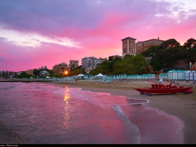 One day at Anzio beach (sleep at the B&B Savoia)
